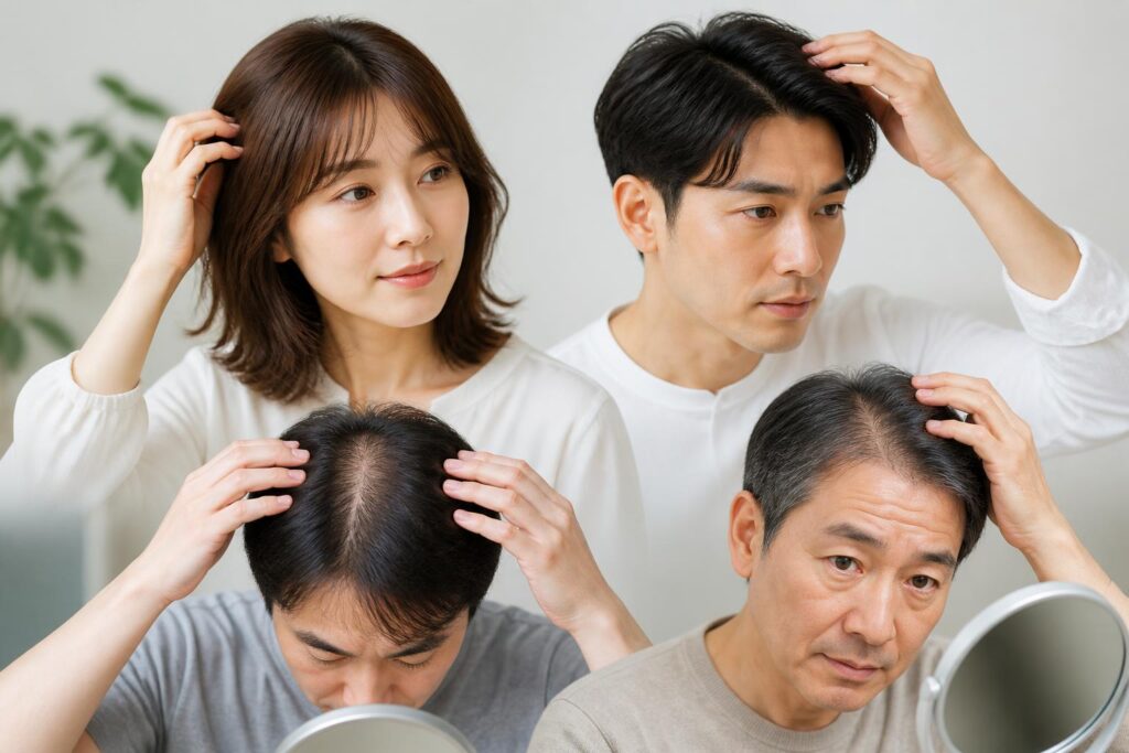 薄毛の進行度別におすすめの治療法は？