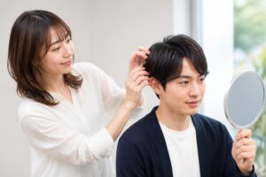 つむじ薄毛のセット方法はこれで決まり？