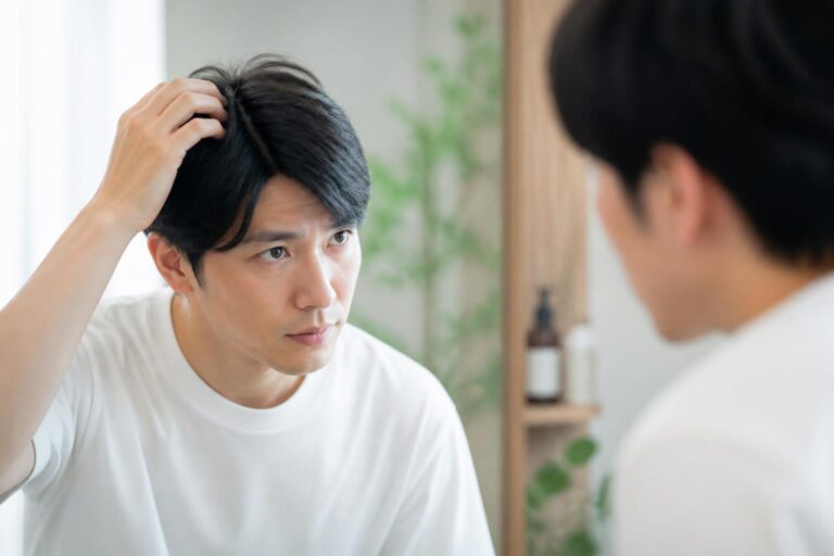 つむじの薄毛が気になる人に似合うかっこいい髪型は？