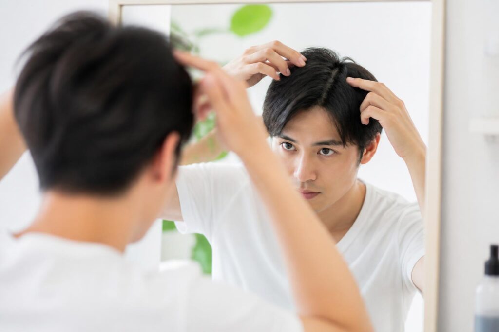 つむじが薄いときの隠し方は？