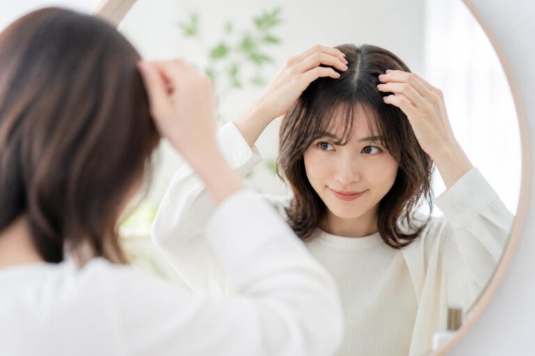 つむじ薄毛に合う髪型で、襟足はどう整える？